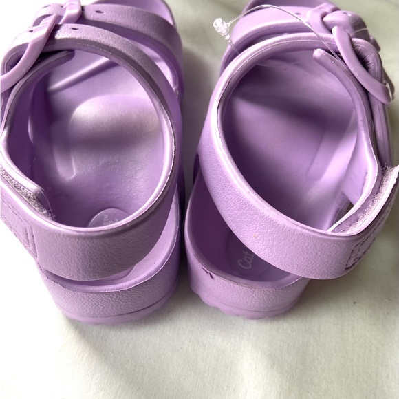 Cat&Jack lavender sandals for tots  SZ  8  NWOT - Picture 3 of 4